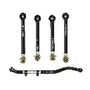 5pc Trail Series Front Adjustable Control Arm, Track Bar Kit