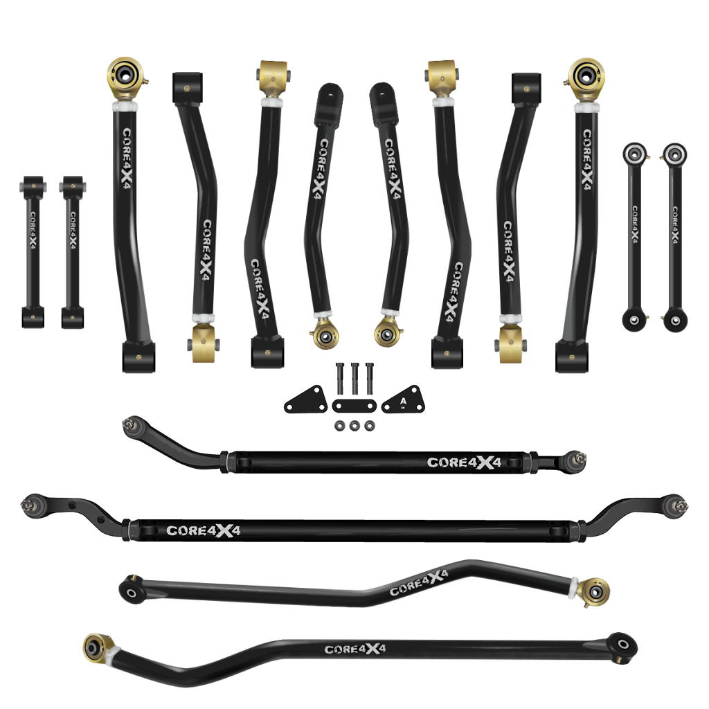 16pc Camp Series Adjustable Control Arm, Track Bar, Steering, End Link Kit