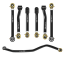 7pc Crawl Series Adjustable Control Arm, Track Bar Kit