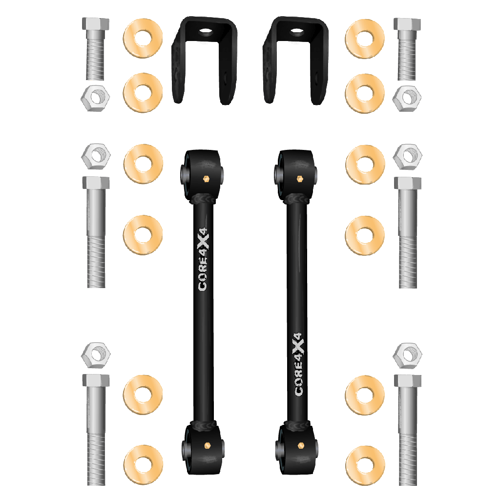 2pc Tow Series Front Fixed Length End Links