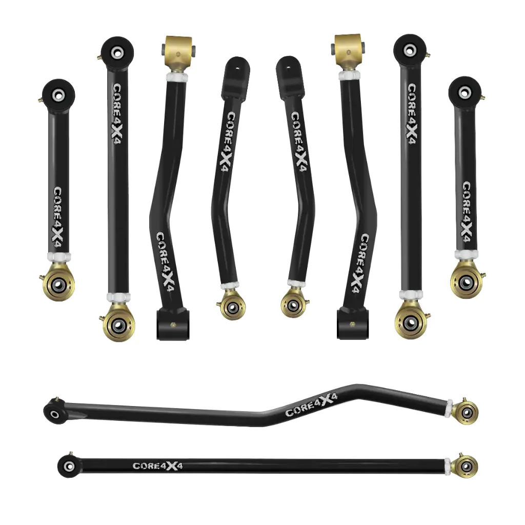 10pc Camp Series Adjustable Control Arm, Track Bar Kit