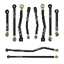 10pc Camp Series Adjustable Control Arm, Track Bar Kit
