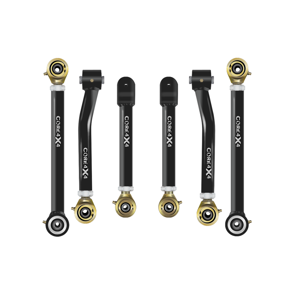 6pc Crawl Series Adjustable Control Arm Kit